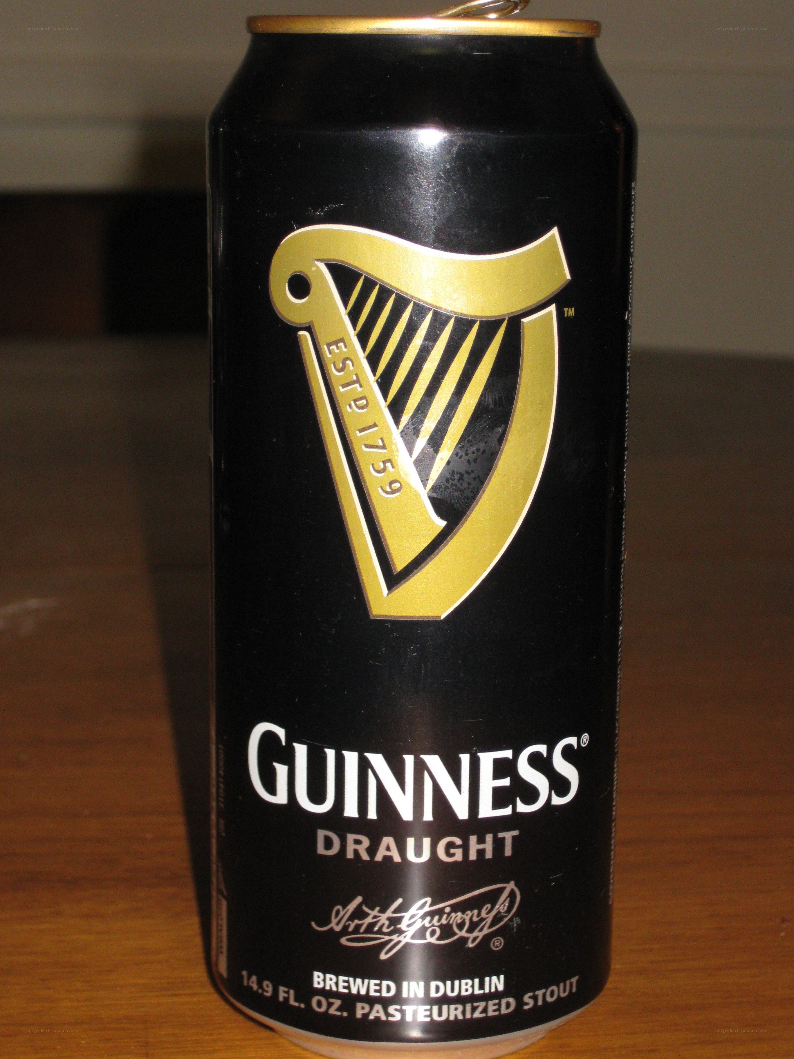 Guinness Draught can