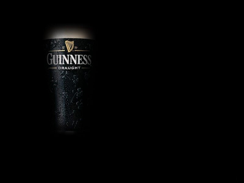 Guinness Draught Can — Black, Dramatic, Photograph, Condensation
