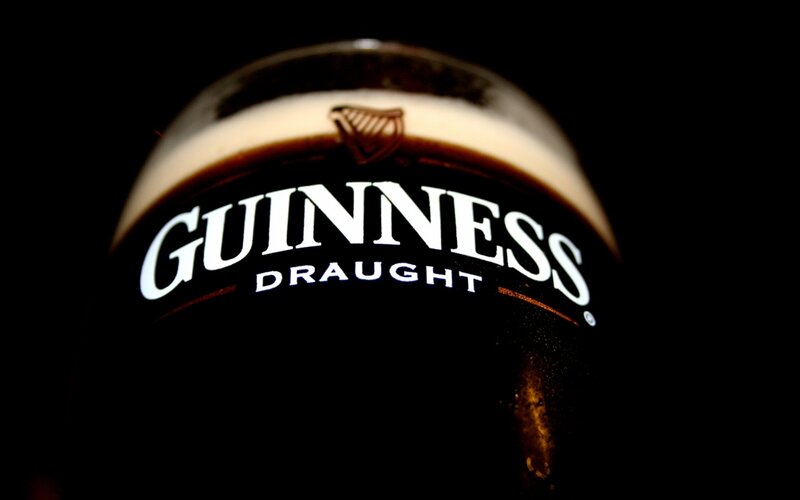 Guinness Draught in a glass