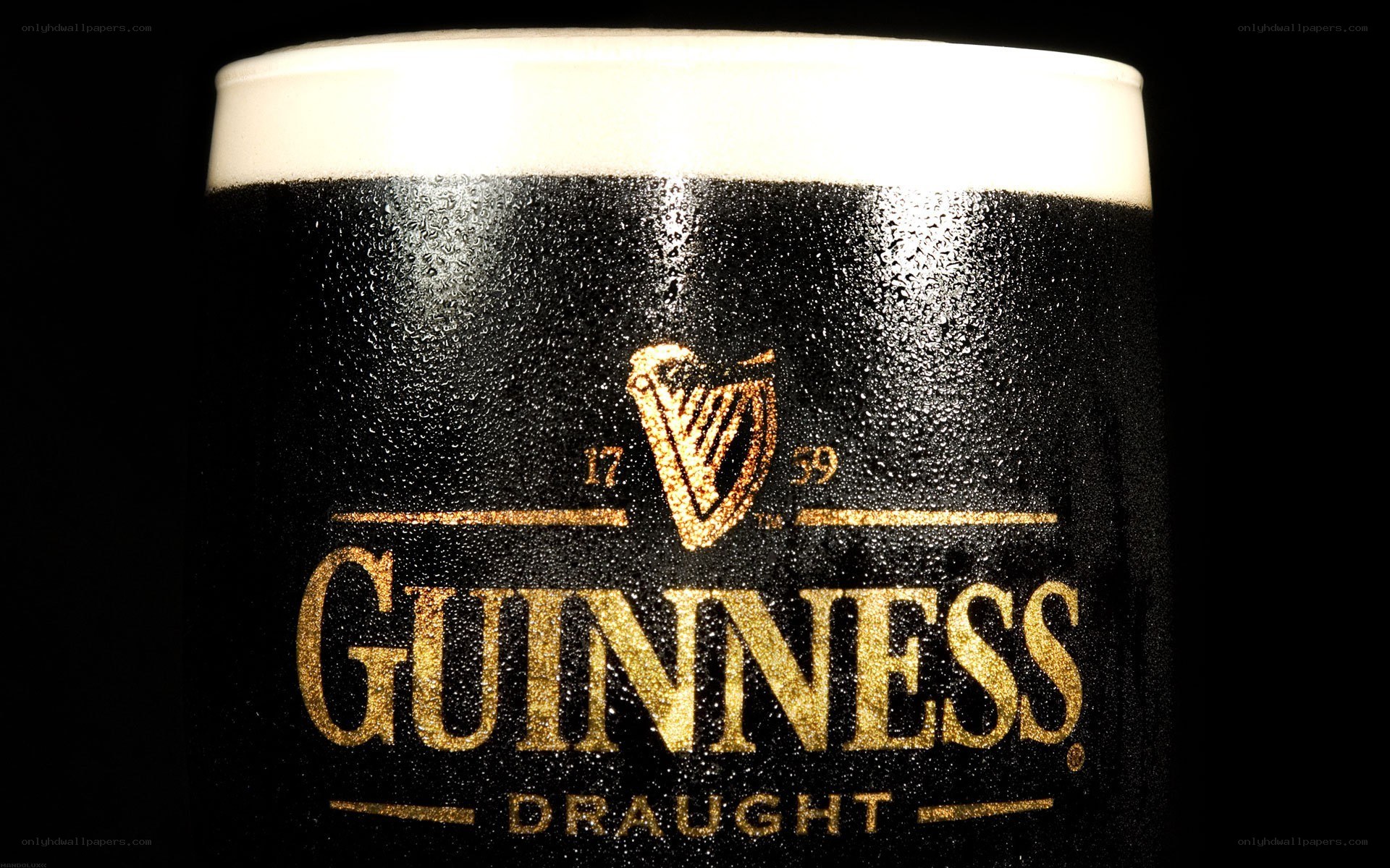 Guinness Draught in a glass