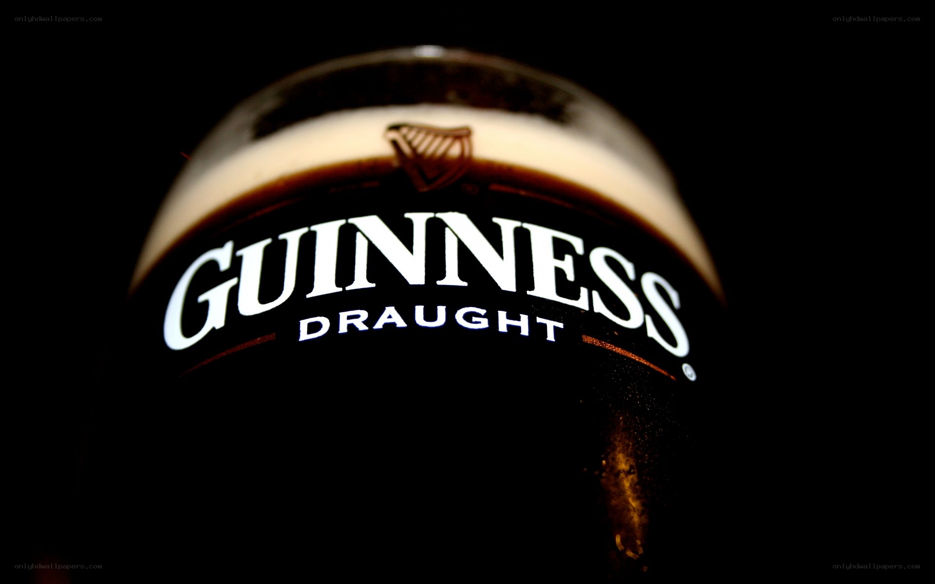 Guinness Draught in a glass