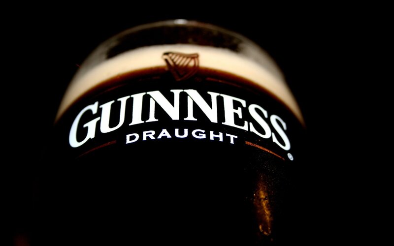 Guinness Draught in a glass