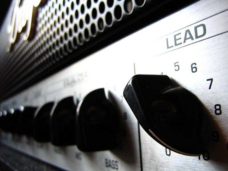 Guitar Amplifier Knobs