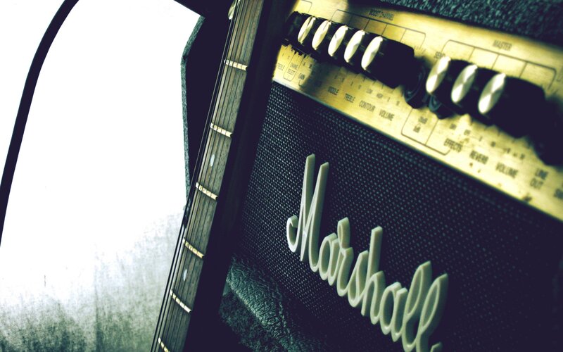 Guitar and Amplifier