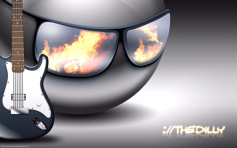 Guitar and Sunglasses