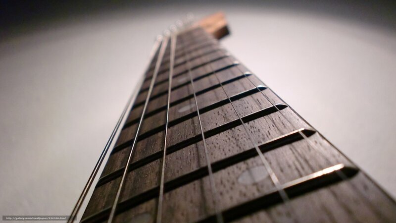 Guitar Fretboard — Brown, Neutral