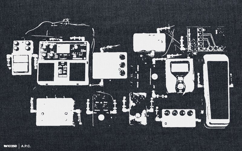 guitar pedal collection