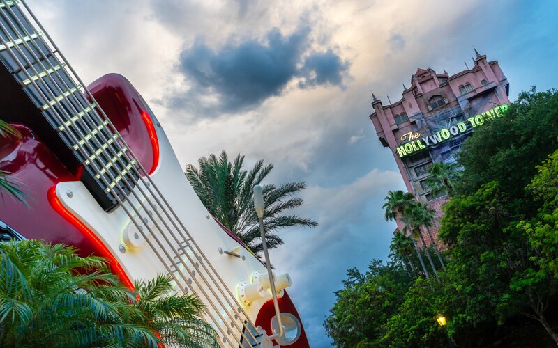 Guitar Sculpture and Tower