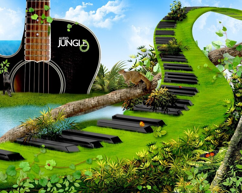 Guitar-shaped Jungle