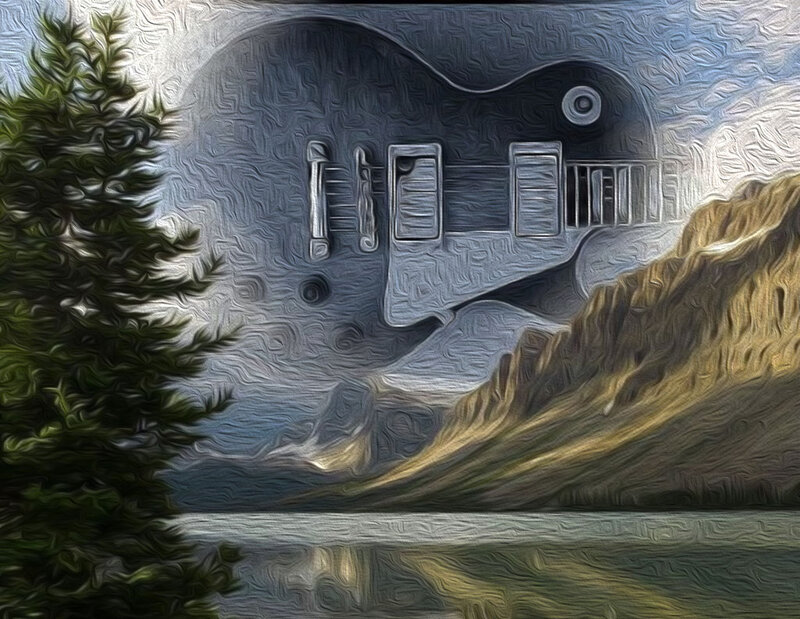 Guitar-shaped Mountain
