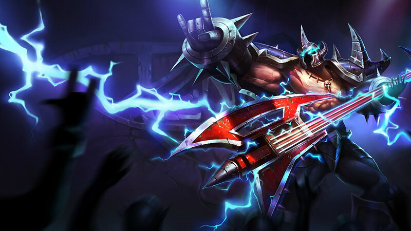 Guitar-wielding Warrior