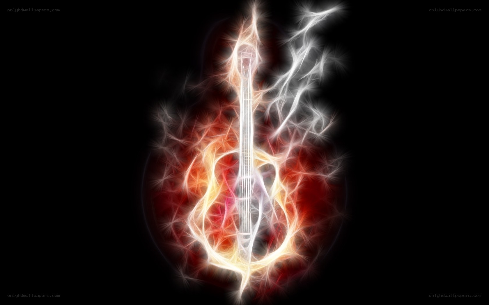 Guitar with electric energy