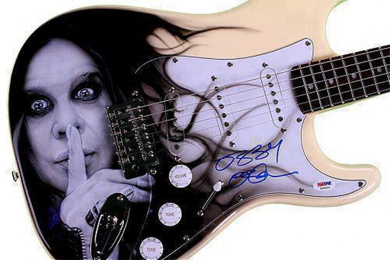 Guitar with Portrait