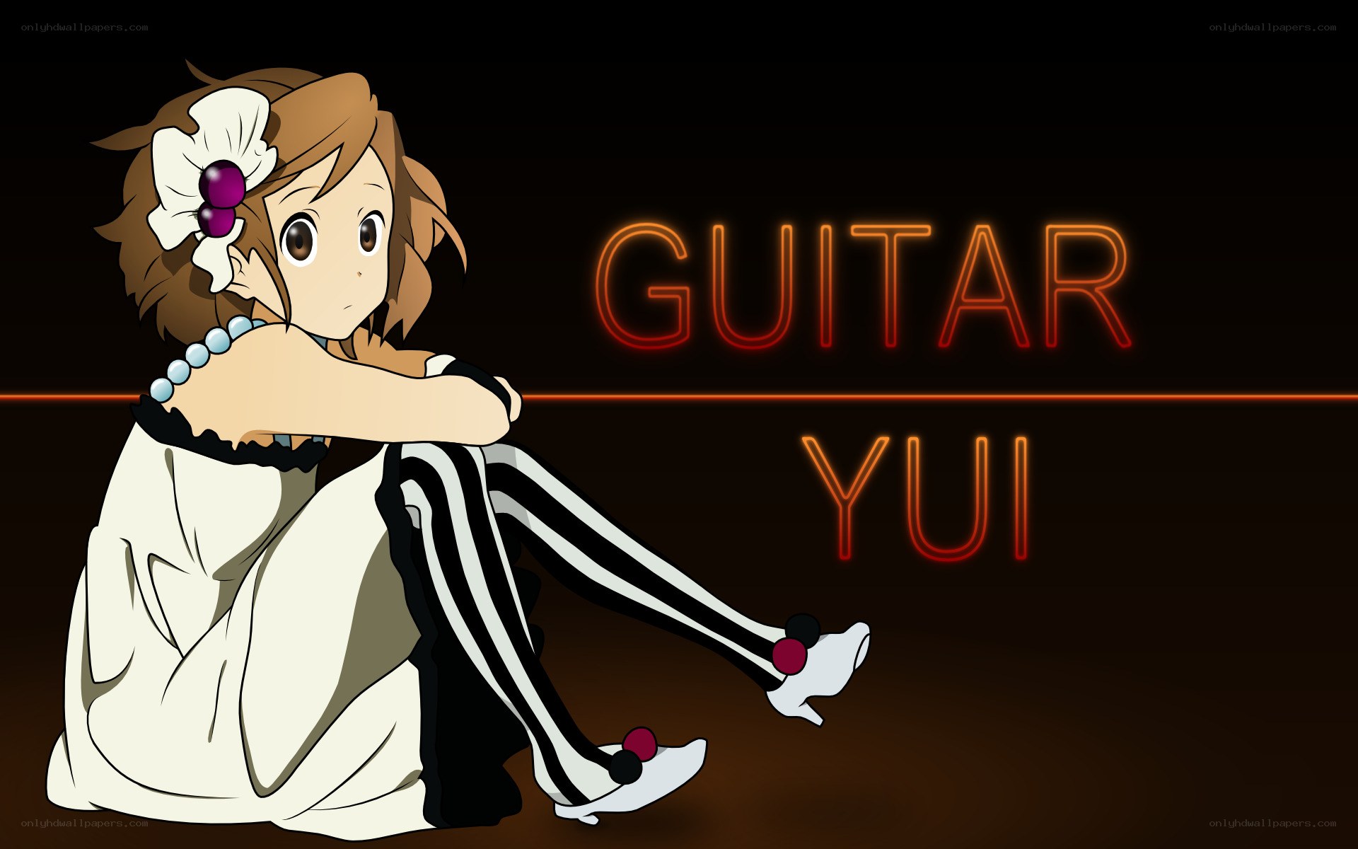 Guitar Yui character art