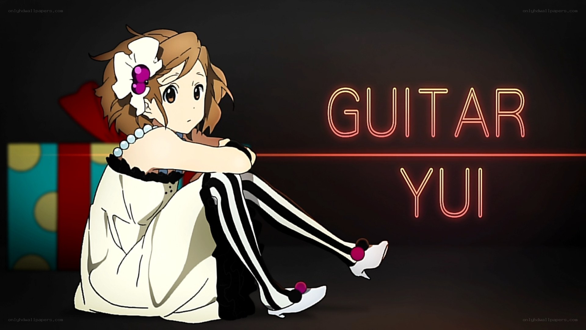 Guitar Yui character art