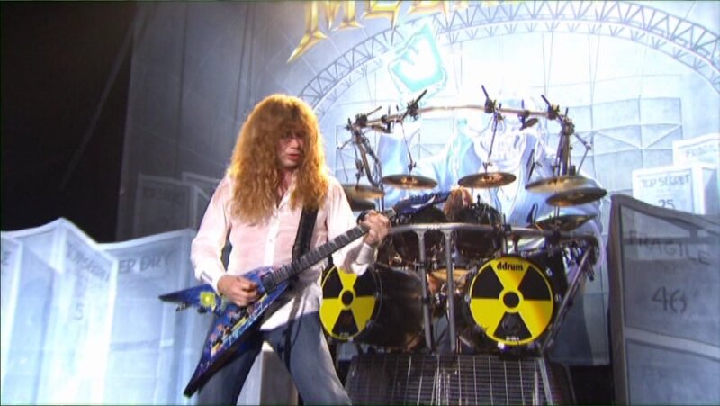 Guitarist on Stage — Blue