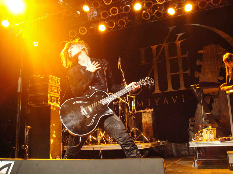guitarist performing on stage