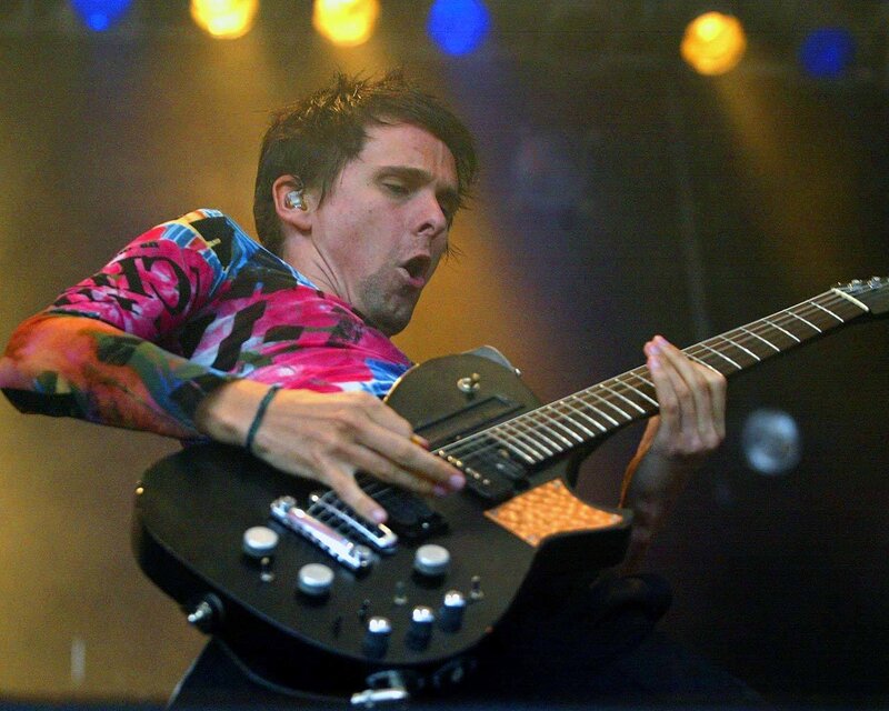guitarist performing on stage