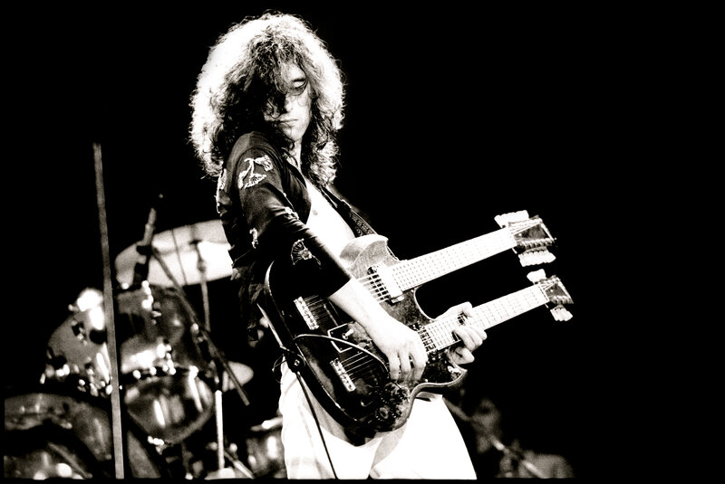 guitarist performing on stage