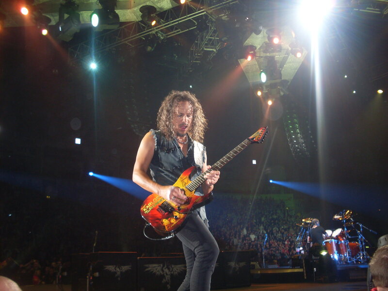 guitarist performing on stage