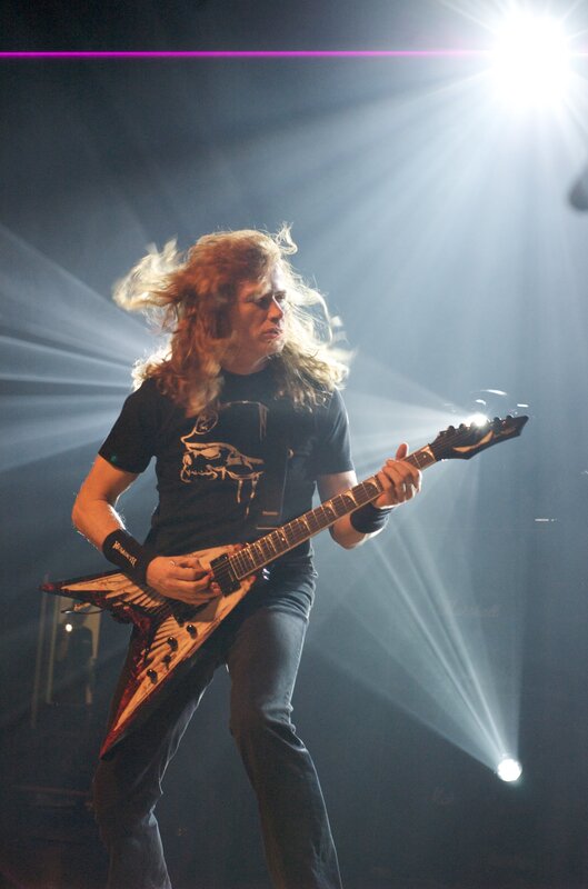 Guitarist performing on stage