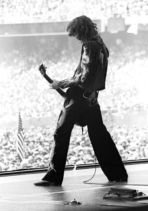 guitarist performing on stage
