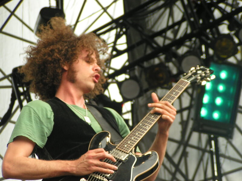 guitarist performing on stage