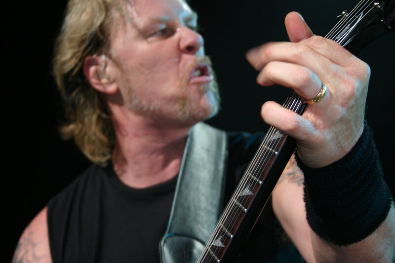 guitarist performing on stage