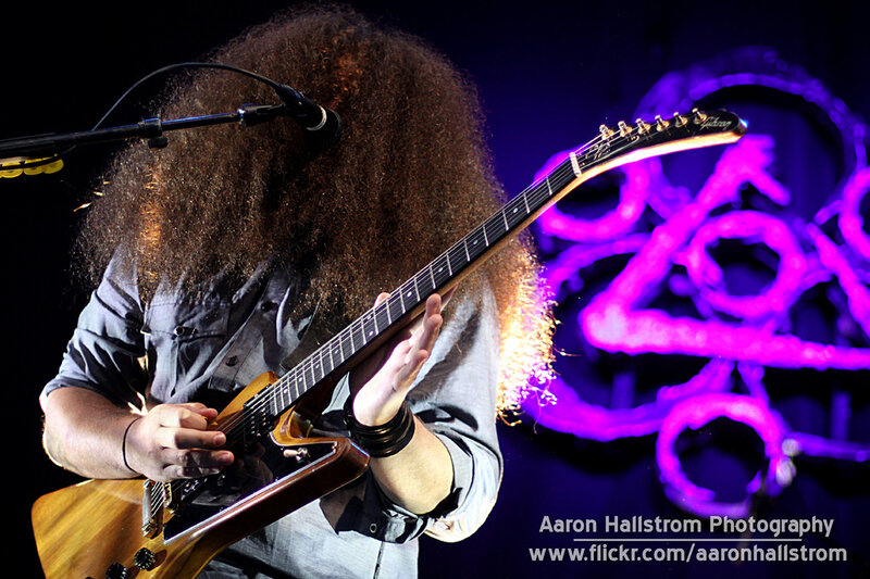 guitarist performing on stage