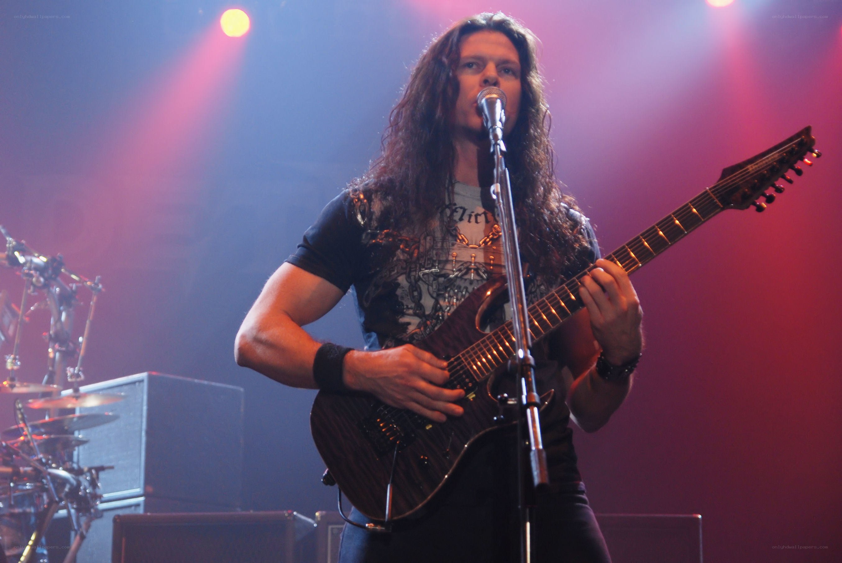guitarist performing on stage