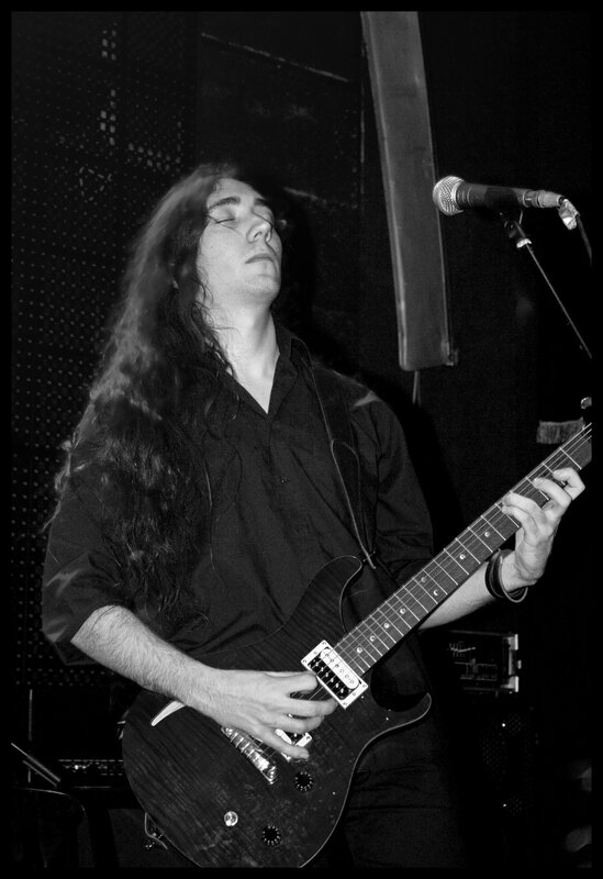 guitarist performing on stage
