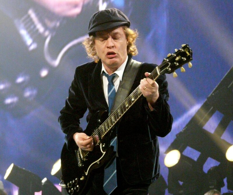 guitarist performing on stage