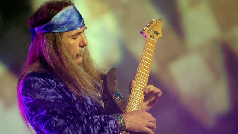 guitarist performing on stage