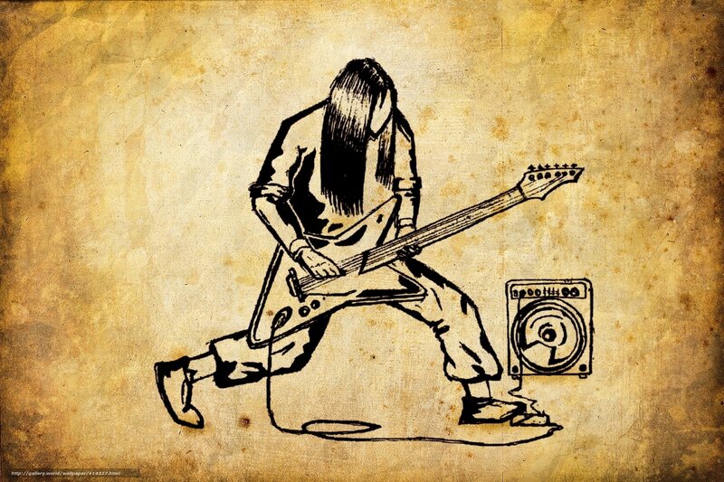 guitarist playing electric guitar