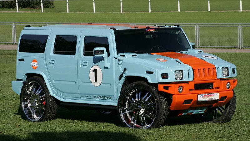 Gulf-branded Hummer