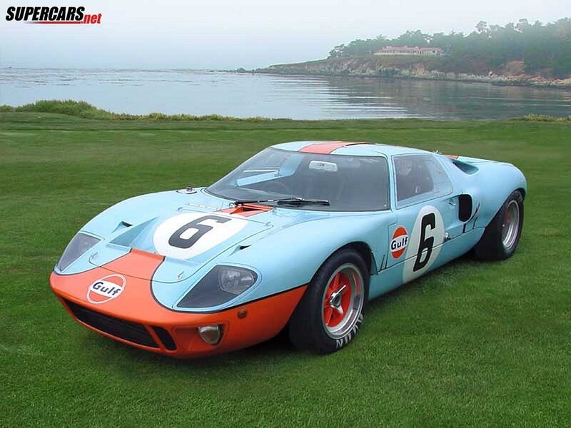 Gulf-liveried Ford GT40