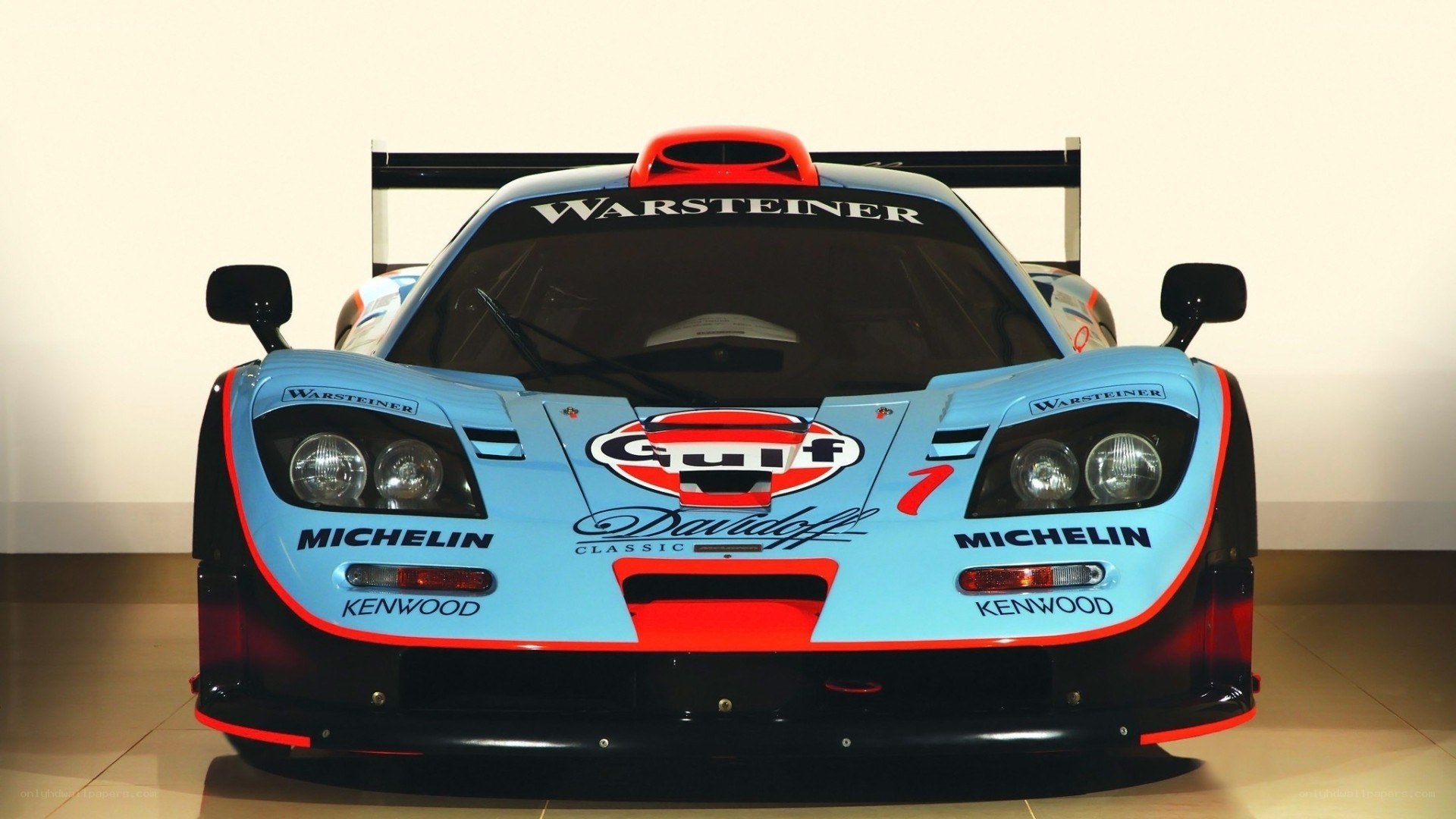 Gulf-liveried race car