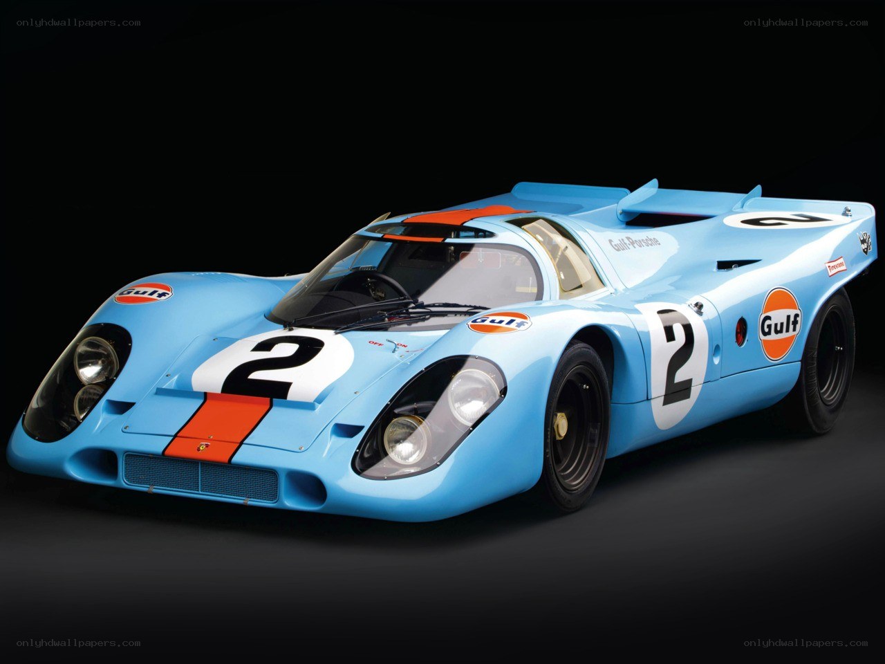 Gulf Porsche race car