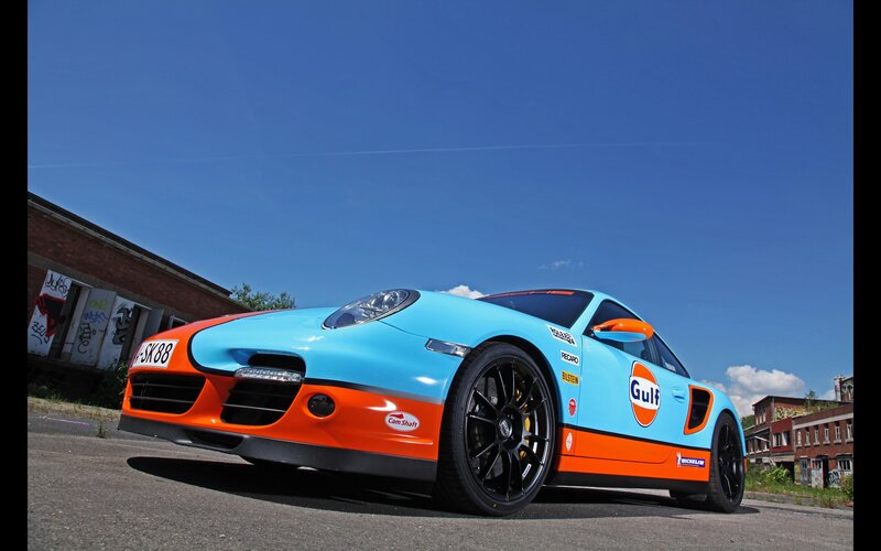 Gulf Porsche race car