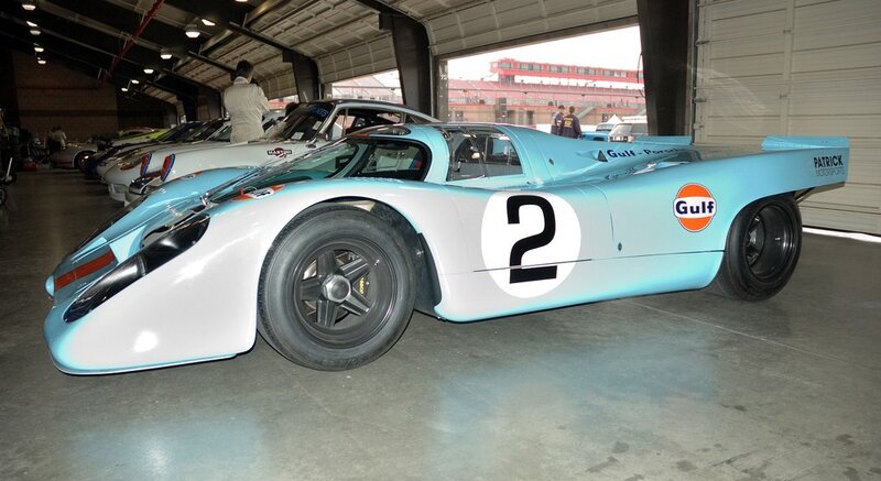 Gulf Porsche race car