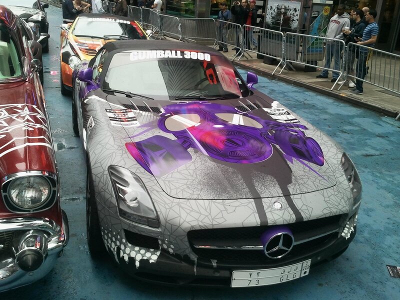 Gumball 3000 race car