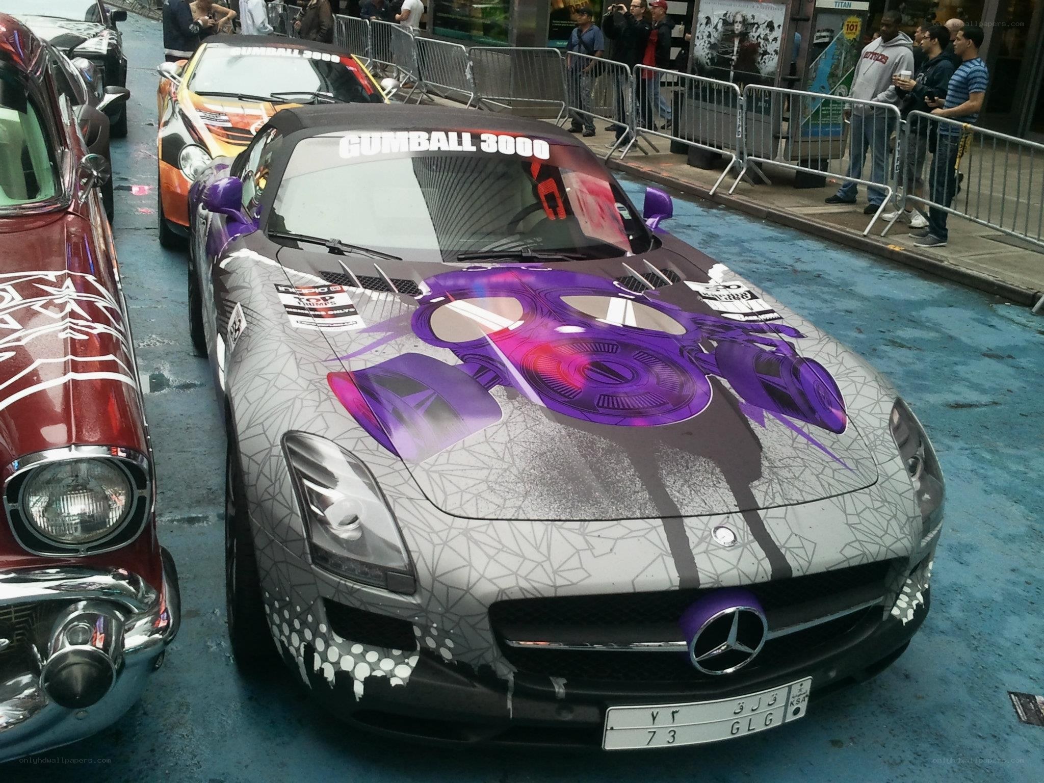 Gumball 3000 race car