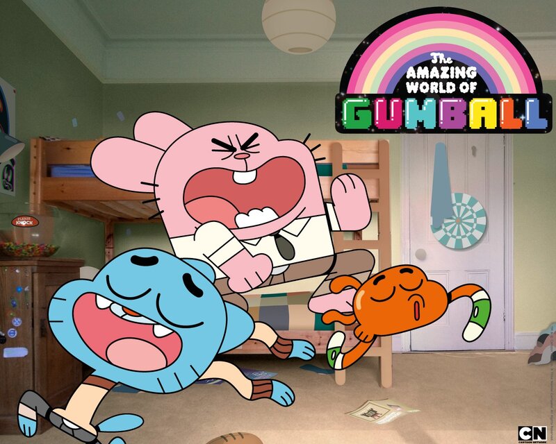 Gumball and friends in chaos