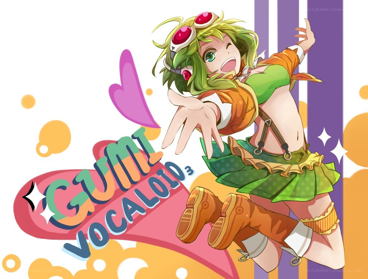 Gumi Vocaloid character art