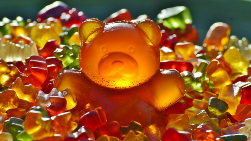 Gummy Bear Candy — Yellow