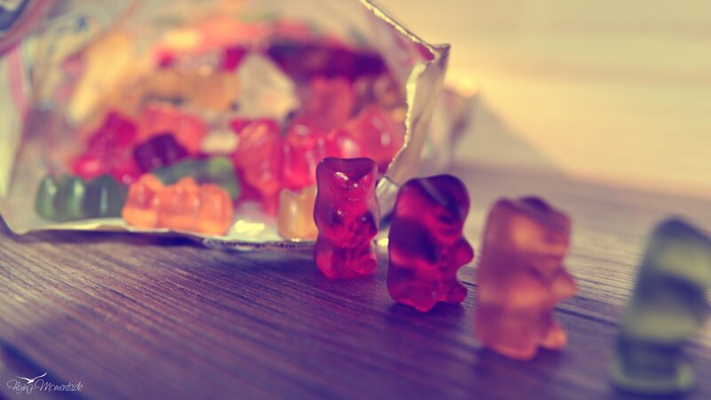 Gummy Bears on Table