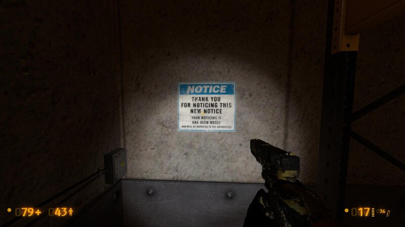 Gun in Dimly Lit Room