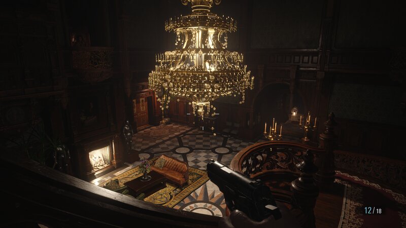 Gun in Grand Hall