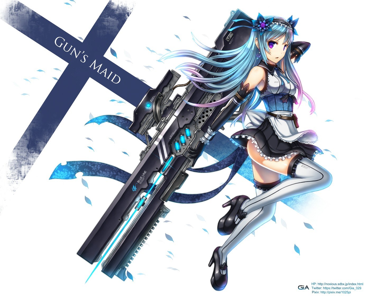 Gun's Maid anime character