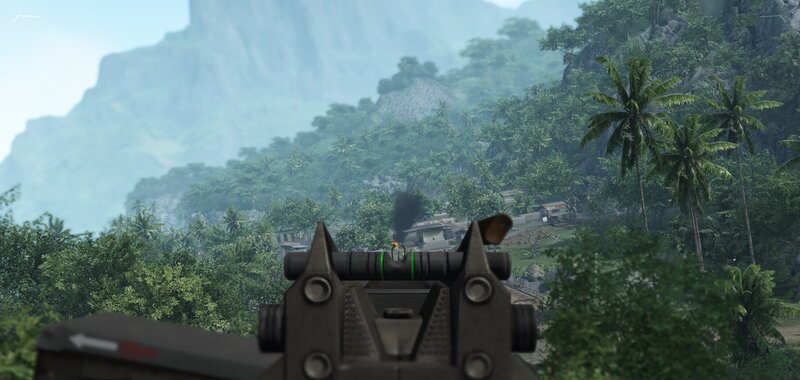 Gun Sight in Jungle